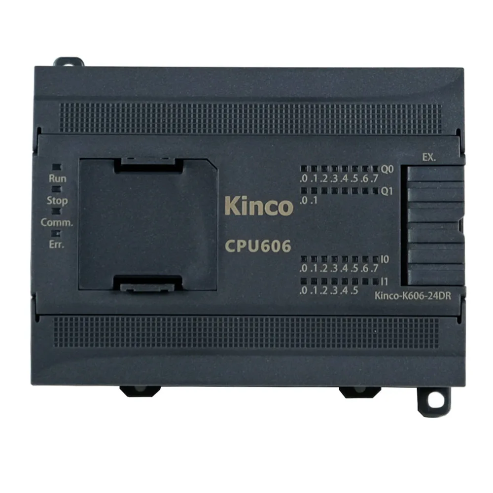 Kinco K6 Series PLC K606-24DR 14DI 10DO وحدة تحكم برمجة منفذ إيثرنت للإخراج