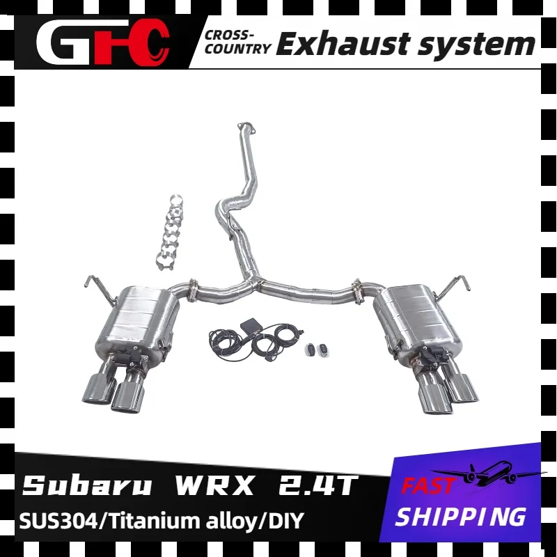 

catback high-performance exhaust system from 2022 to 2025, with valve muffler Suitable for the 12th generation Subaru WRX 2.4T