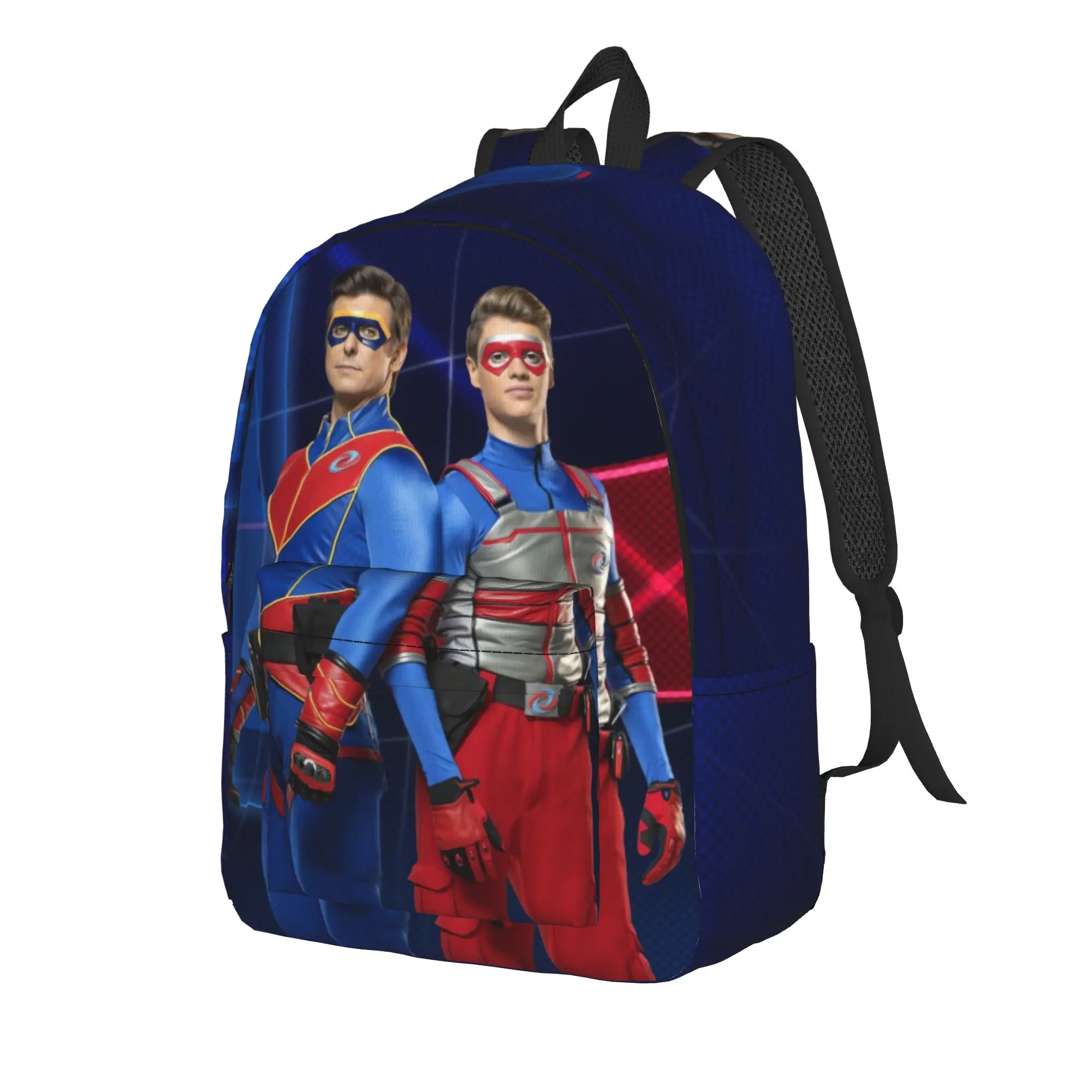 Henry Danger Secret Identities Backpack  Travel Backpacks Boy Girl Elegant School Bags Design Durable Rucksack