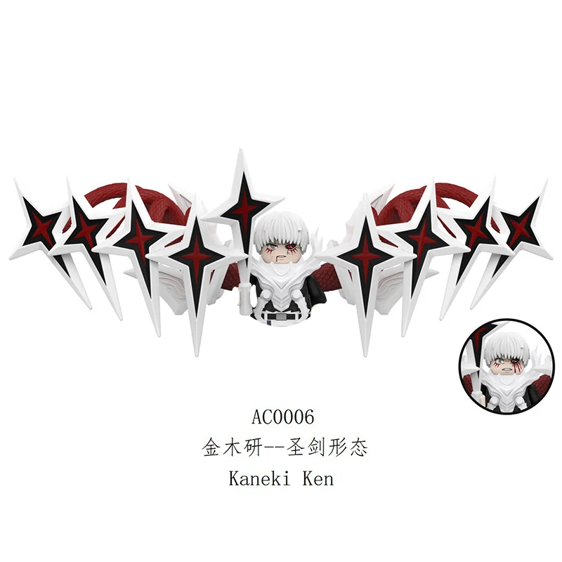 New Tokyo Ghoul Denji Bricks For Toys XP506-515 Gifts Laughter