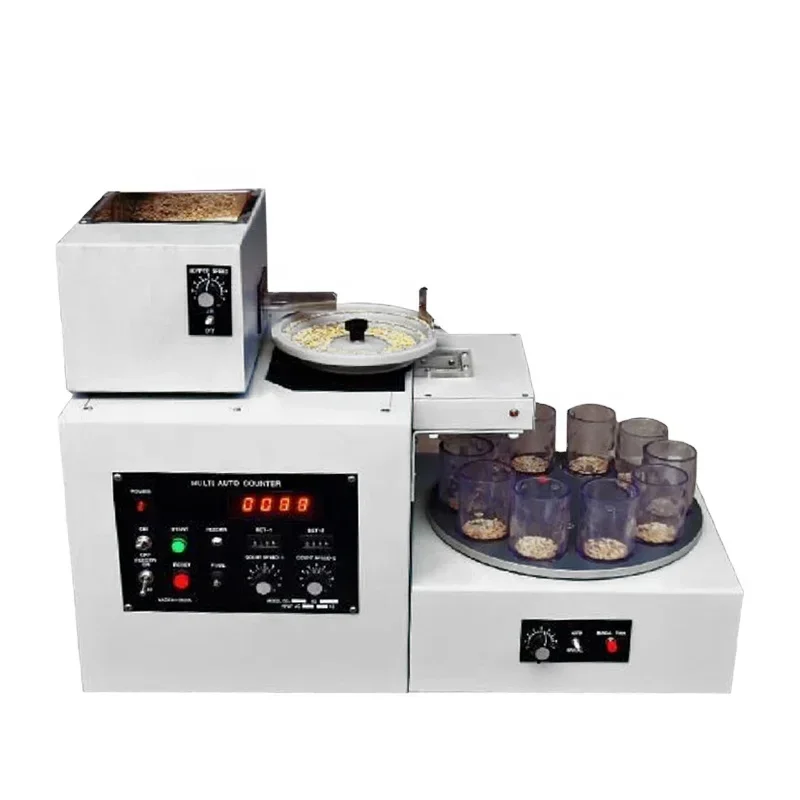 Automatic grain counter for crops vegetable seeds tiny workpieces pearls and medicine multifunctional grain counter