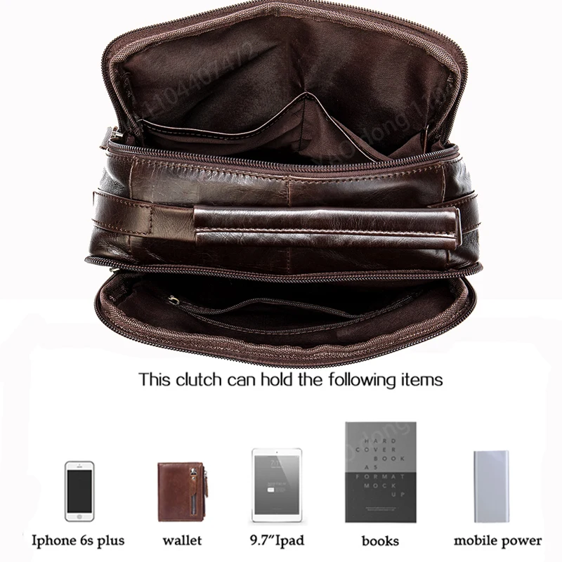 Yao Dong WESTAL bolso de hombre de diseñador de cuero genuino bolsos de hombro para hombre bolsos cruzados bolsa para hombre bolso de mensajero bolso masculino M