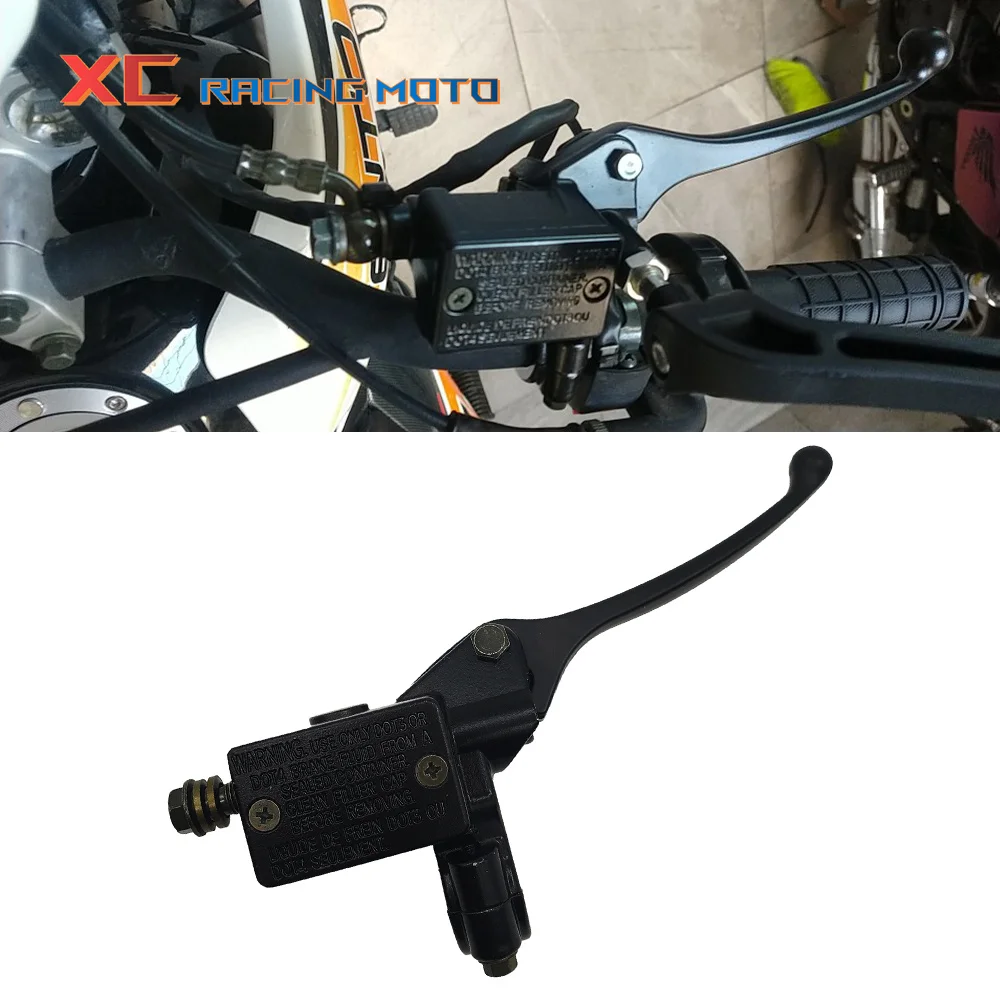 Motorcycle Hydraulic Brakes Brake Lever Brake Pump 50cc-250cc Ylinder Handle For ATV Quad Dirt Pit Bike Scooter Kart Universal