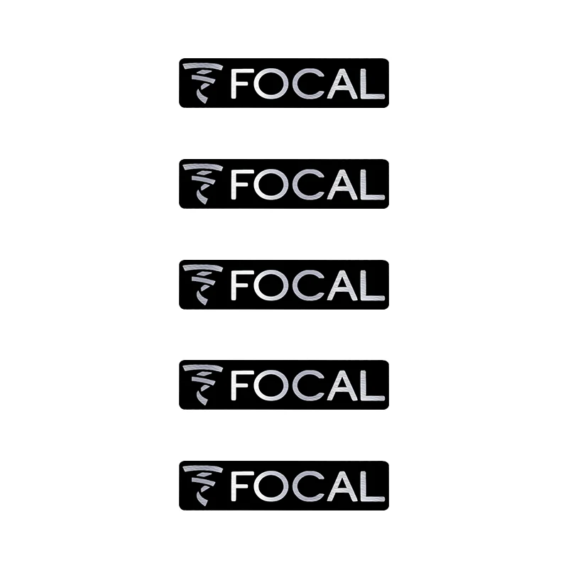 البؤري شارة الألومنيوم ثلاثية الأبعاد ملصقات صوت السيارة لفولكس واجن مرسيدس بنز أودي ميتسوبيشي لانسر بي إم دبليو فورد ميني كوبر أوبل