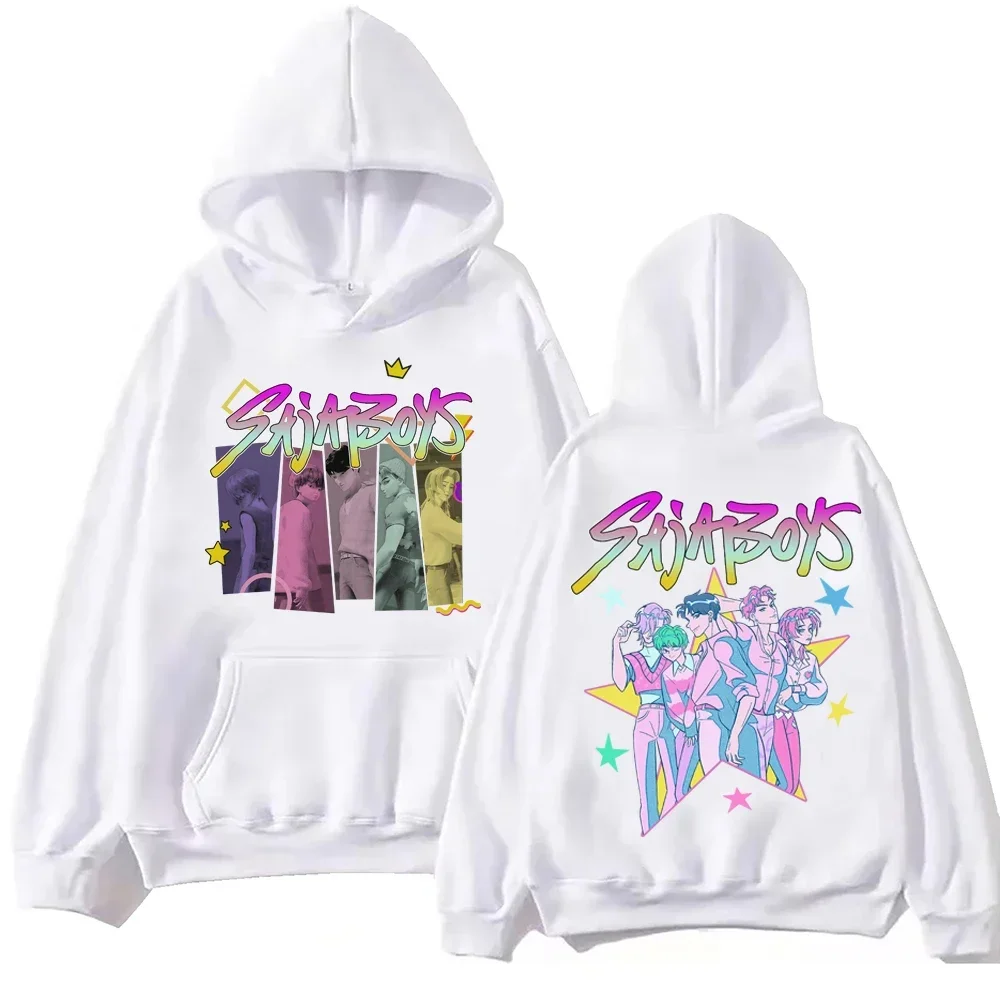 

2025 Anime KPop Devil Hunter Saja Hoodie Harajuku Hip Hop Jersey Tops Sweatshirt High-quality Casual Man and Woman Hoodie