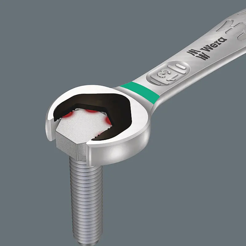 WERA Tools Open End Ring Wrench Series High Quality Materials Exquisite Workmanship Easy Operation High Work Efficiency