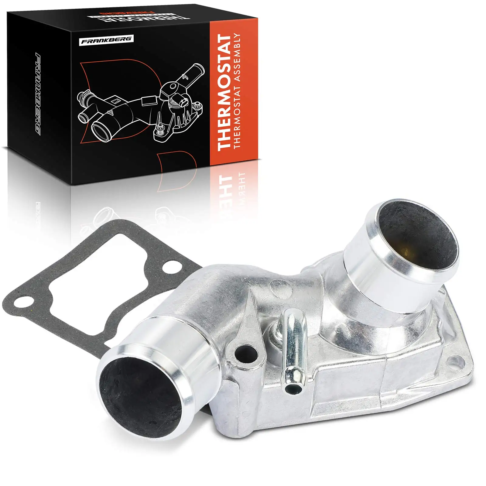 Frankberg 1x Thermostat Kühlmittel für Opel Astra G CC Cabriolet Caravan Stufenheck Zafira A 1338017 95517659 820590 24447862