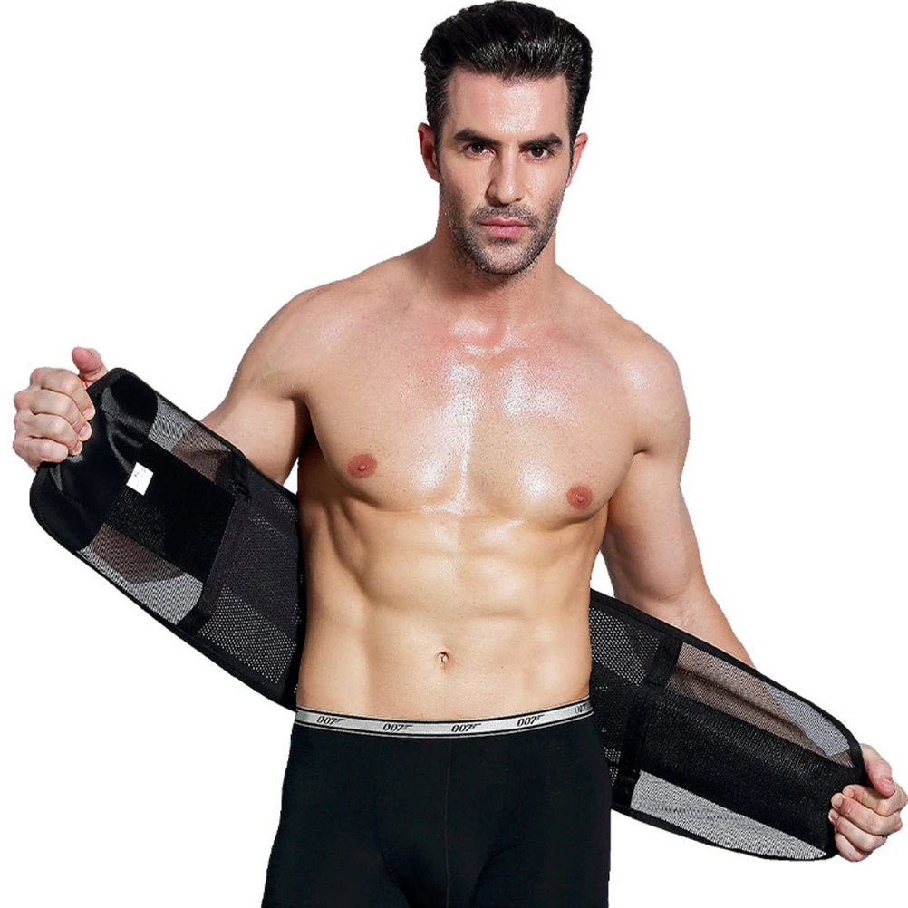 

Waist Trimmer Belt for Men Women Slimming Workout Belly Lightweight Supportive Fitness Weight Loss