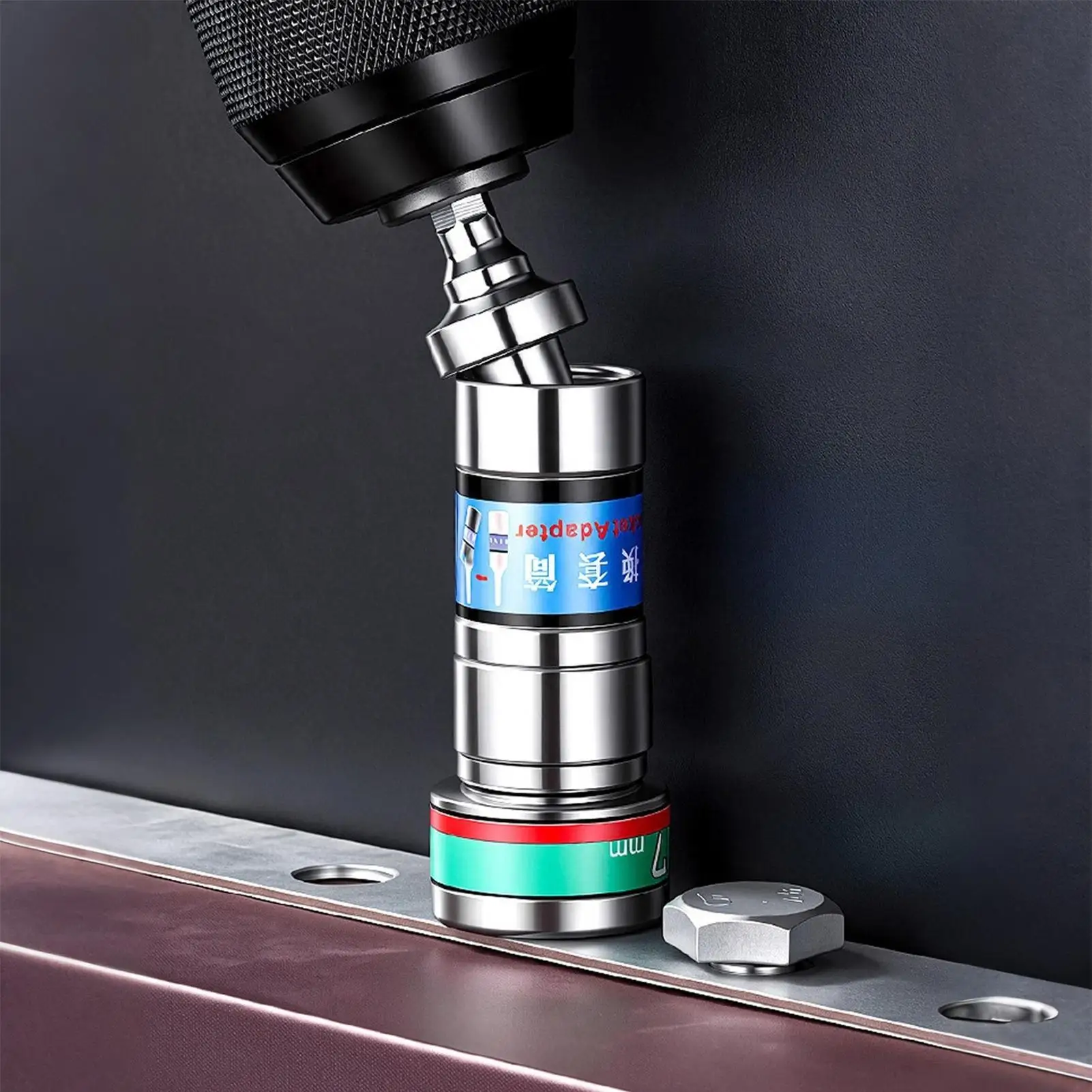 Joint Socket Alloy Steel Multi-Angle Access Repair Tool Rotatable Socket Adapter For Home Garage Motorcycle Vehicle Daily Home