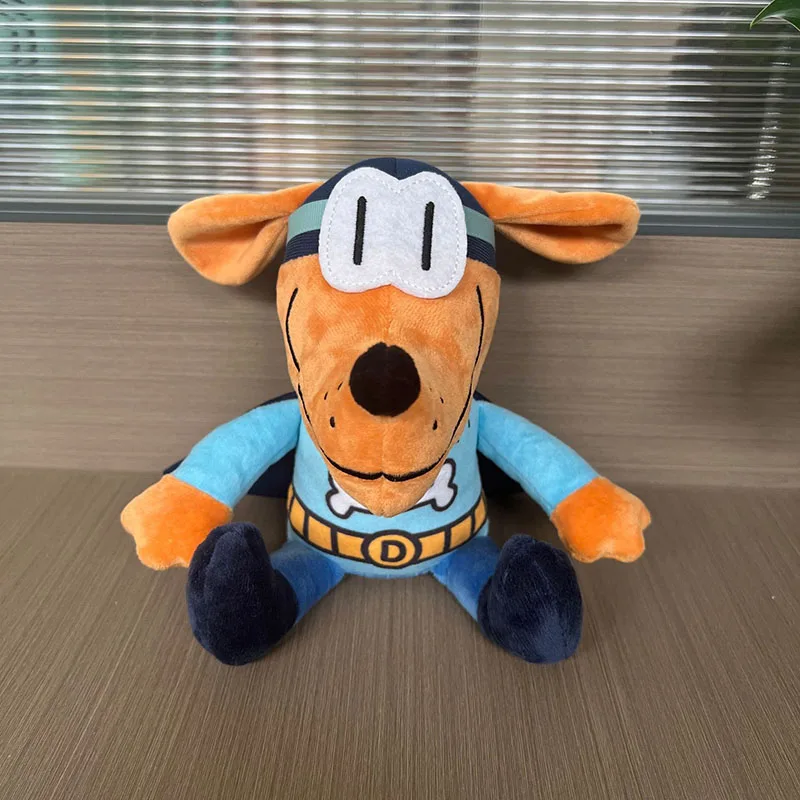 New Dog Man Plush Toys Doll Dogman Plush Soft Stuffed Cartoon Animals Toys Gifts for Children Kids Xmas Birthday 25CM