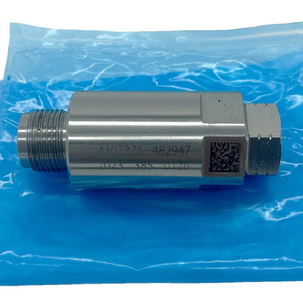 High quality New For 4307376 Overdrukventiel voor Cummins ETX-motor hogedruk common rail pijp drukreduceerklep