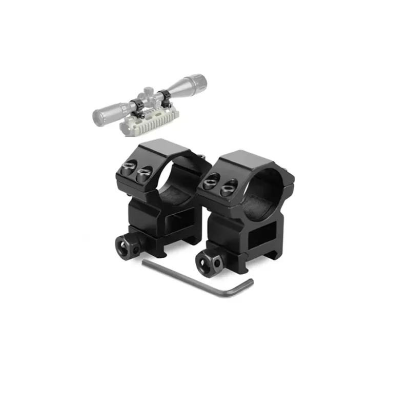 

Hunting Rifle Scope Mount Ring for Dia 25.4mm Tube Scopes 11mm 20mm Dovetail Picatinny Rail Tactical Flashlight Mount
