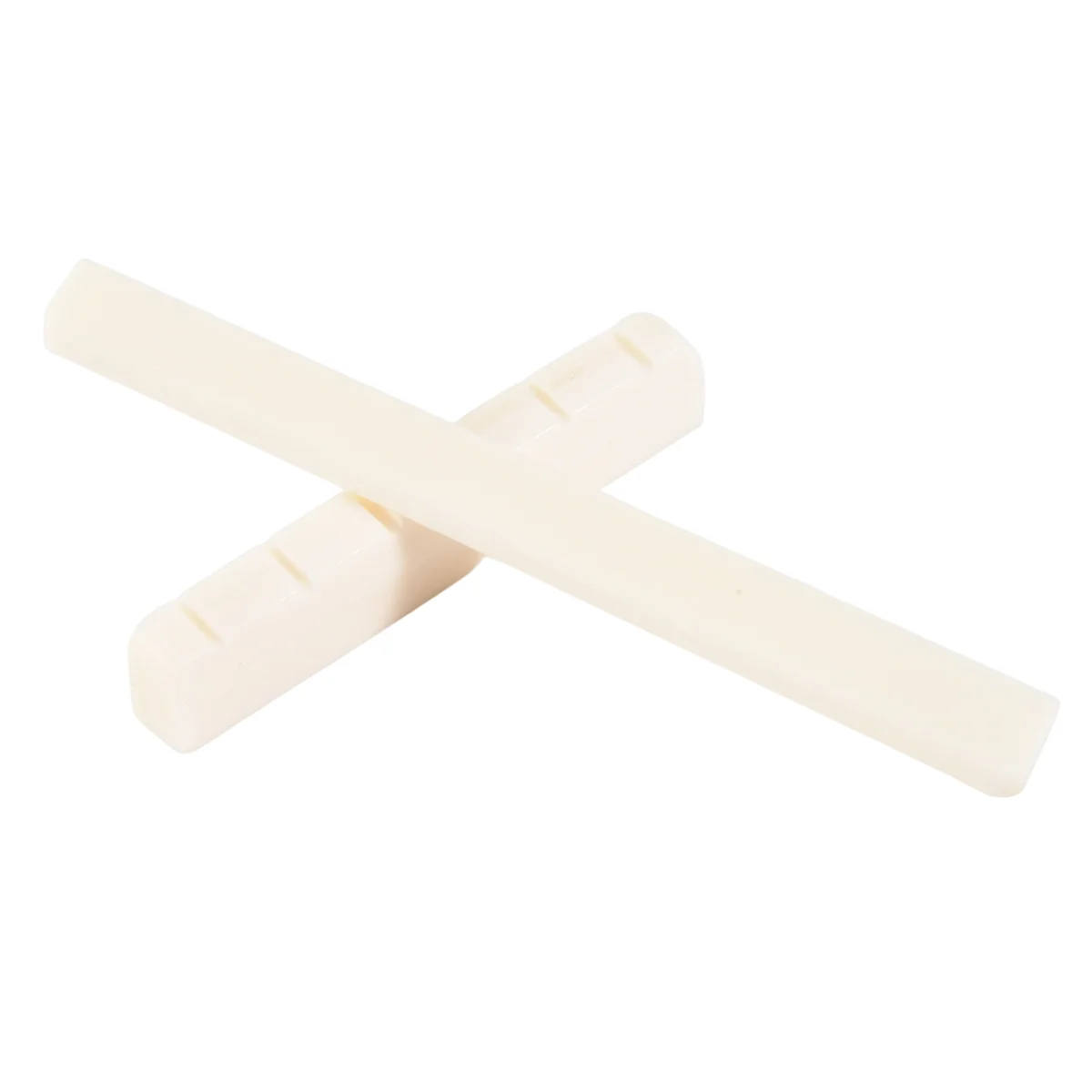 Bridge pillowWhite Guitar Parts 6 String Classical Guitar Bone Bridge Saddle And Nut Set