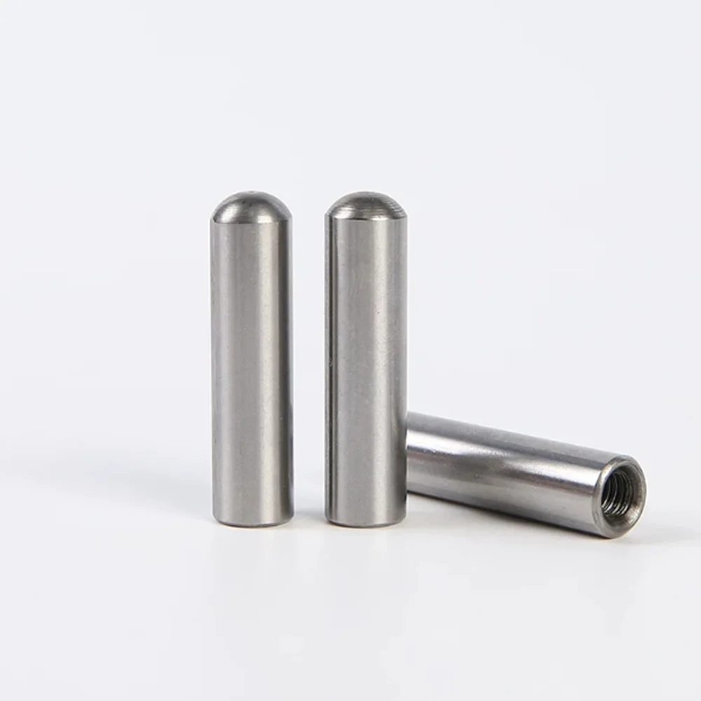 Zylindrische Innengewinde-Stiftbolzen, runde Schnellspann- und Positionierungsstifte, M3-M10, CNC-Werkzeug, Hardware, Drehmaschinenzubehör – Detail 20