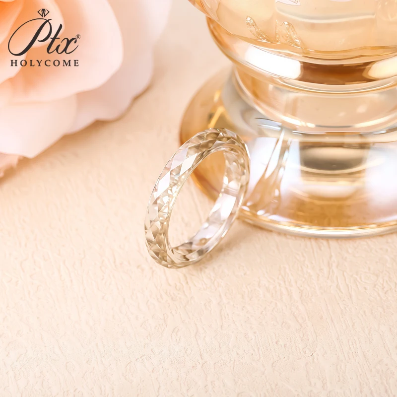 Moissanite Gemstone Custom Ring - Round Shape Exquisite and Stylish Unisex Design Ideal as a Party Gift or Fashion Accessory