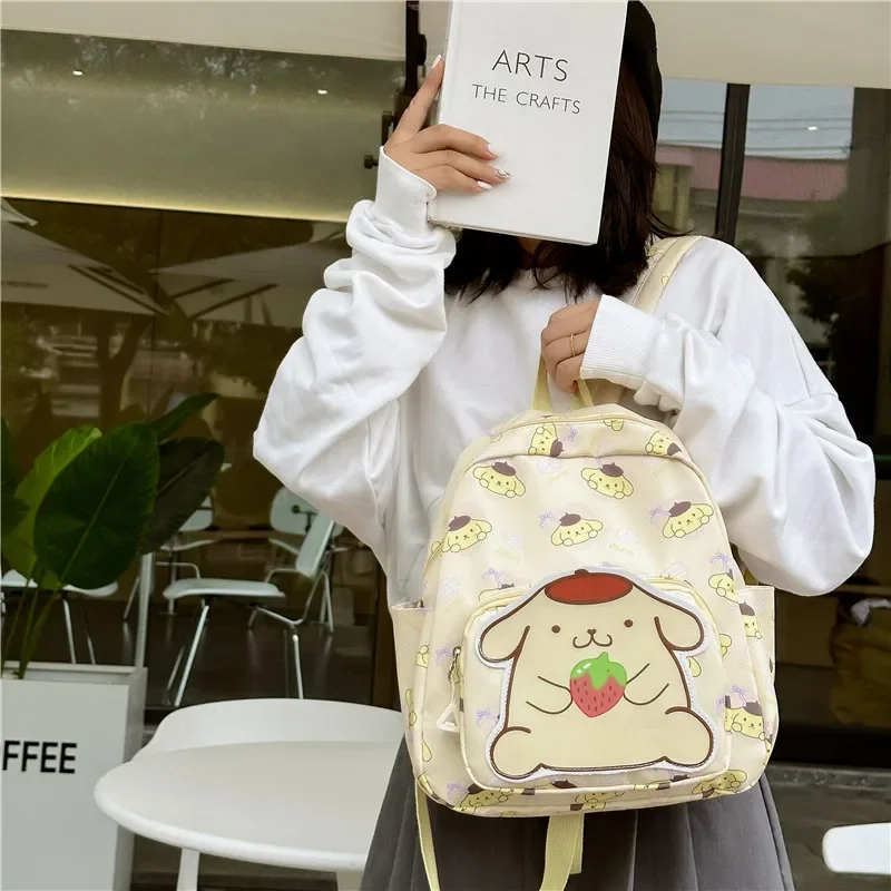 Kawaii Sanrio Hello Kitty Cartoon Backpack For Baby Boys Girls Children Lovely Schoolbag Kindergarten Schoolbag Kids Gift