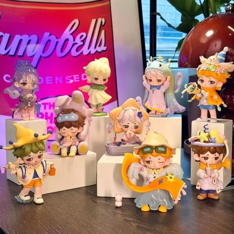

Genuine Xiaoman Mann My Ingenious Imagination Series Blind Box Trendy Toys Desktop Decor Figurines Pvc Mysterious Box Gifts