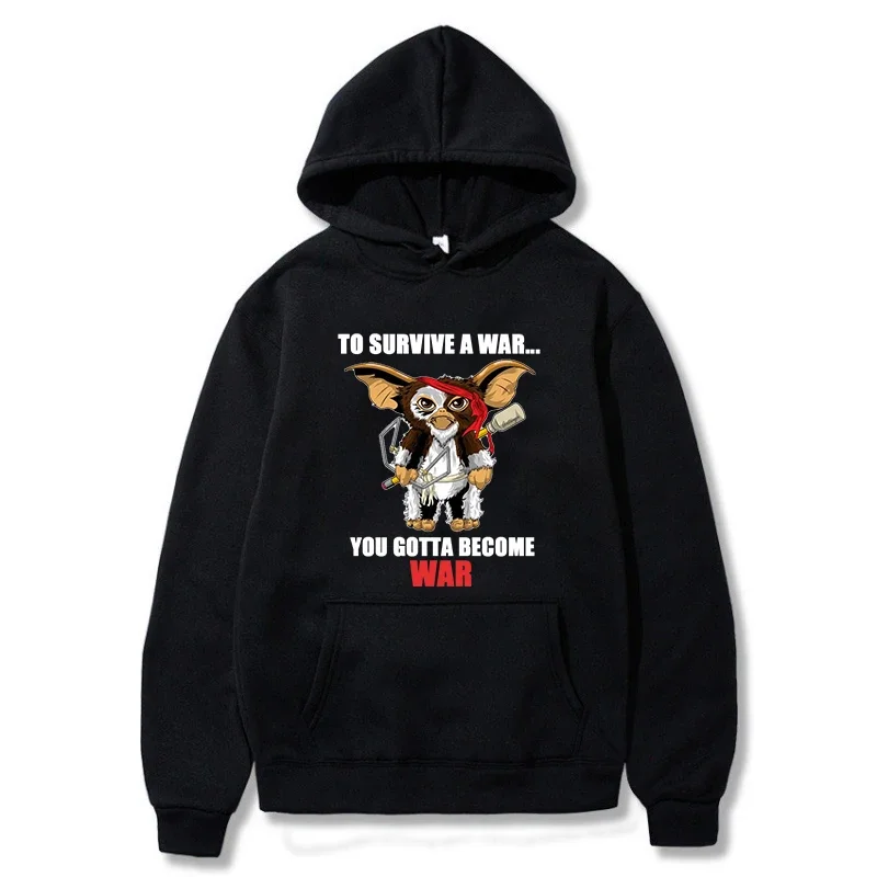 New Spring and Autumn Printed Hoodie Gremlins Men\'s Anime Streetwear Comic Hoody Female Designer Clothes Pullover Women Lady Top