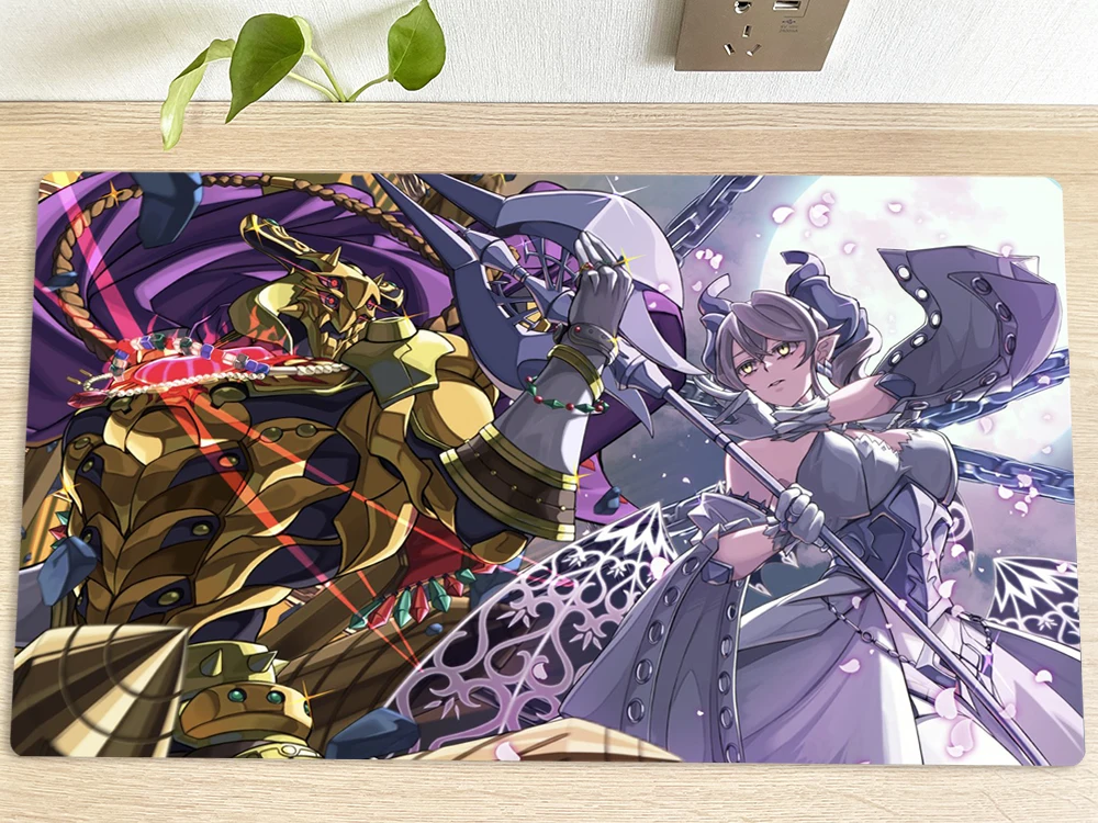 

YuGiOh Playmat Labrynth & Eldlich The Golden Lord CCG TCG Trading Card Game Mat Table Playing Pad Mousepad 60x35cm Mouse Pad