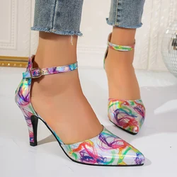 Women High Heels Sandals 2024 New Summer High Heels Women Party Plus Size Shoes for Women Fashion Sexy Designer Luxury Sandals