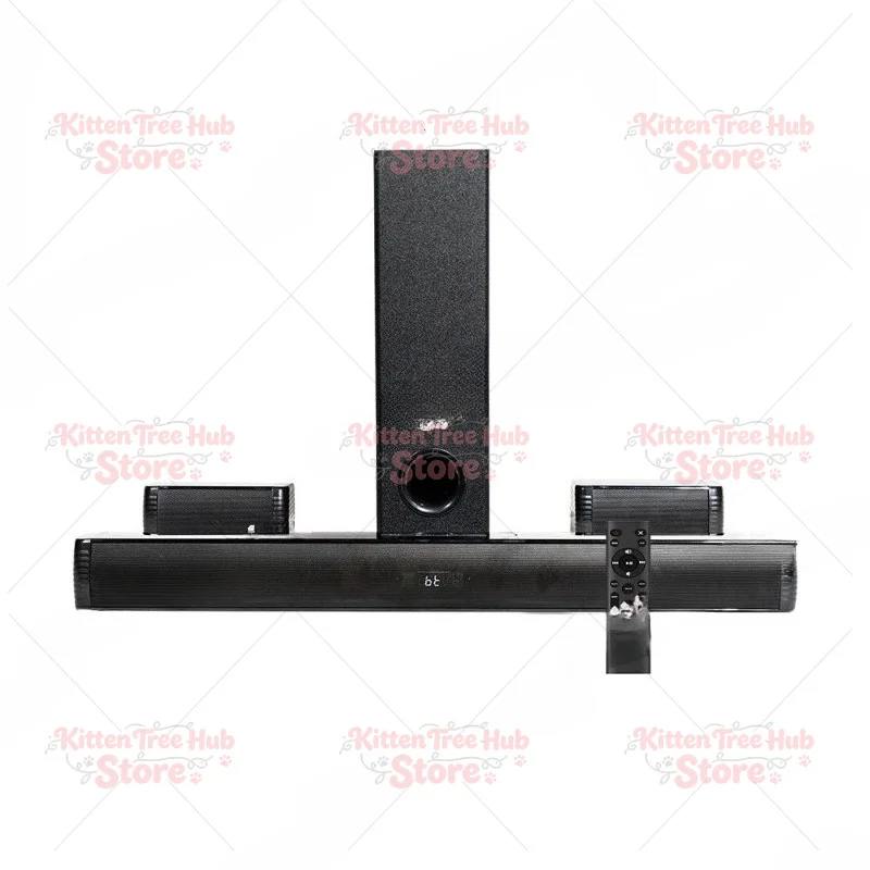 240W 5.1CH Soundbar with Subwoofer,2-in-1 Detachable Bluetooth 5.0 Soundbar for Smart TV,Home Theater Bluetooth Speakers