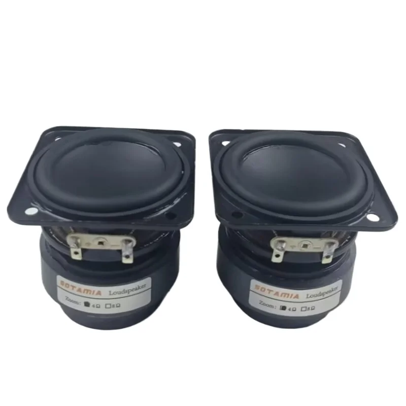 SOTAMIA 2Pcs 2 Inch Mini Full Range Speaker Audio 4 Ohm 12W Long Stroke HIFI Power Loudspeaker DIY Sound Music Bluetooth Speaker — zdjęcie produktu 6