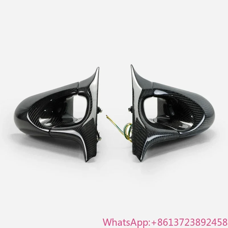 

for Fairlady Z Z33 350Z carbon fiber rear view side door Aero Mirror replacement (Left Hand Drive Vehicle)