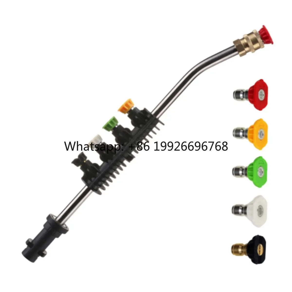 

Replacement Pressure Washer Wand Extension with Adapter and Nozzles Set for K2 K3 K4 K5 K6 K7 Made to Order