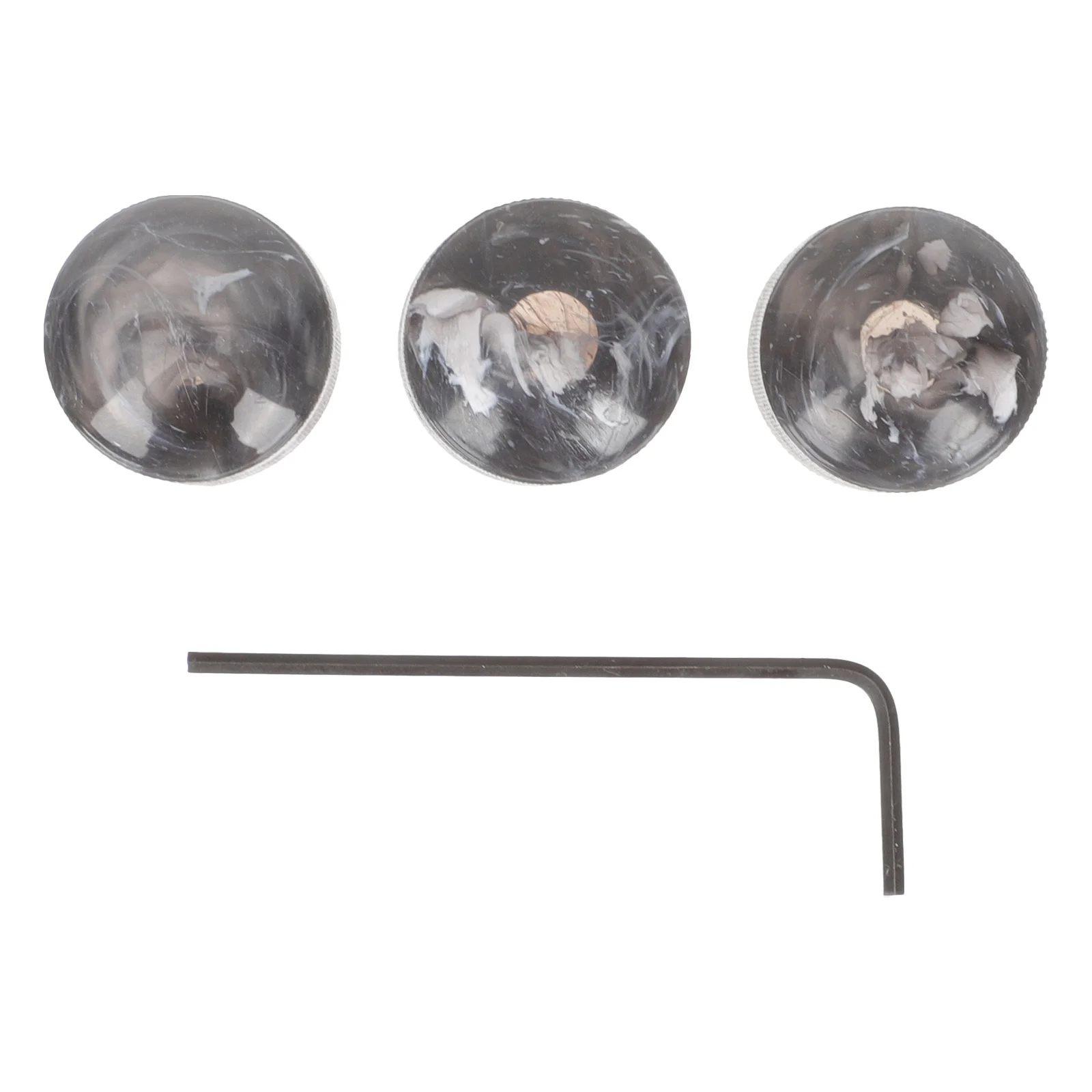 

1Set Electric Guitar Control Knob Plastic Dome Rotary Knobs Replacement Parts for Bass Volume Tone Control Guitar Accessory