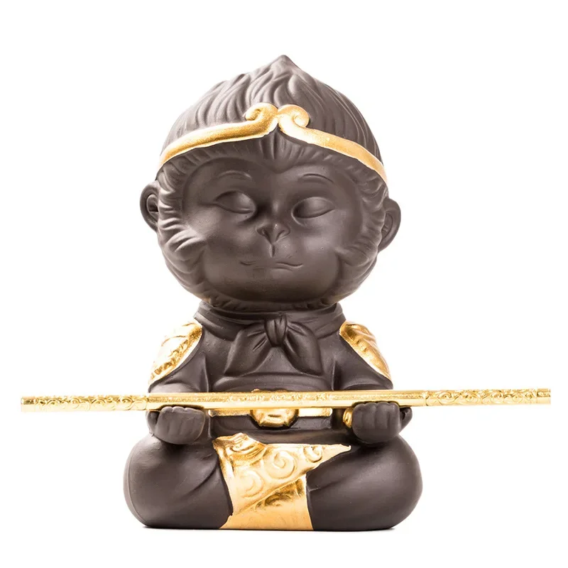 budda statues gongfu tea pets monks ceramic animal
