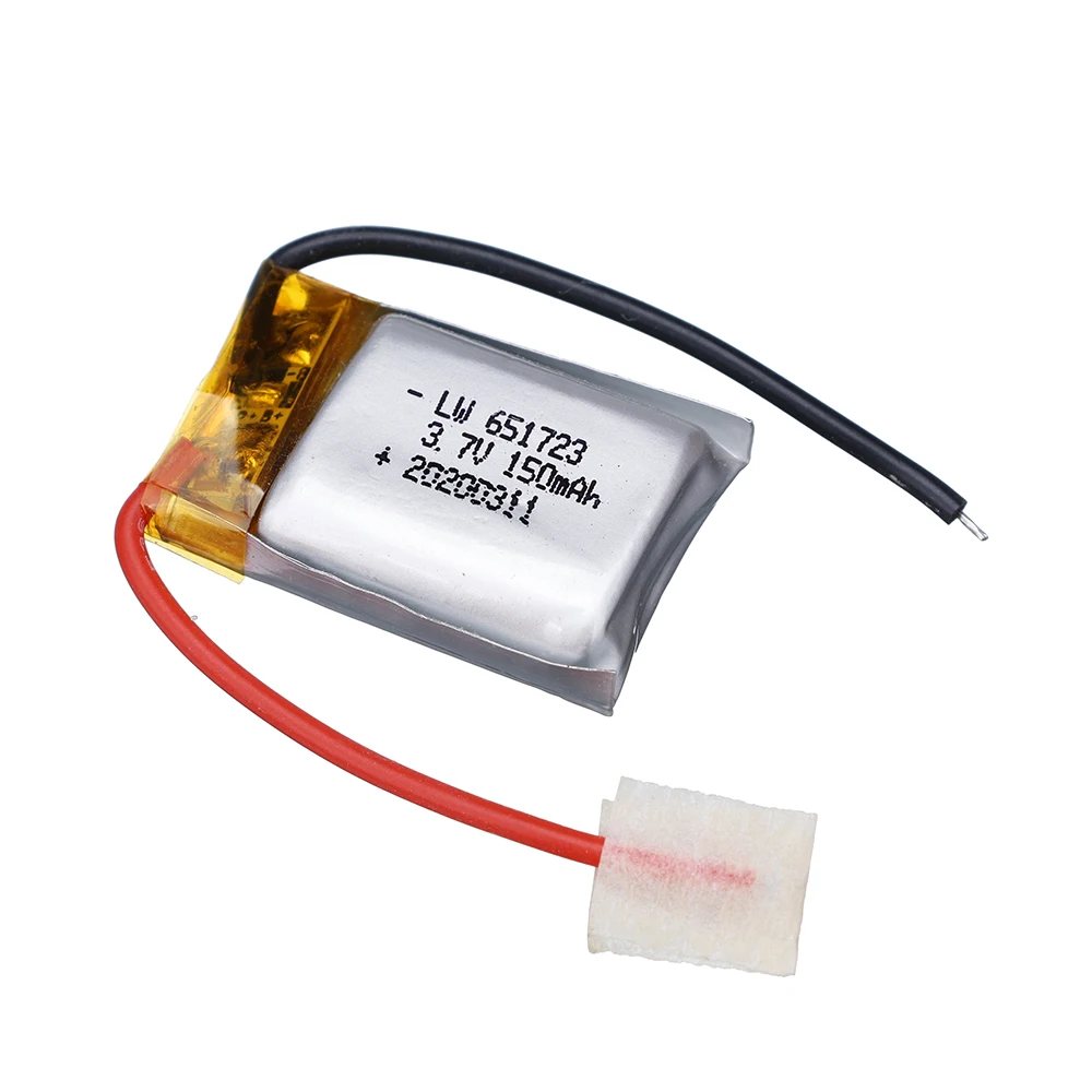 3.7V RC Drone Battery for Syma S105 S107 S107G S109 S111 MJXRC s977/s009 Wltoy v319 RC Helicopter Spare Parts 3.7 V 150 mah Lipo