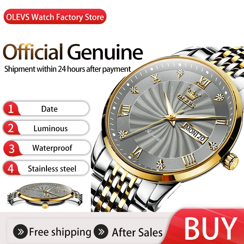 

OLEVS лучший бренд часы мужские роскошные автоматические механические деловые часы relógio masculin светящиеся водонепроницаемые часы из нержавеющей стали montre homme