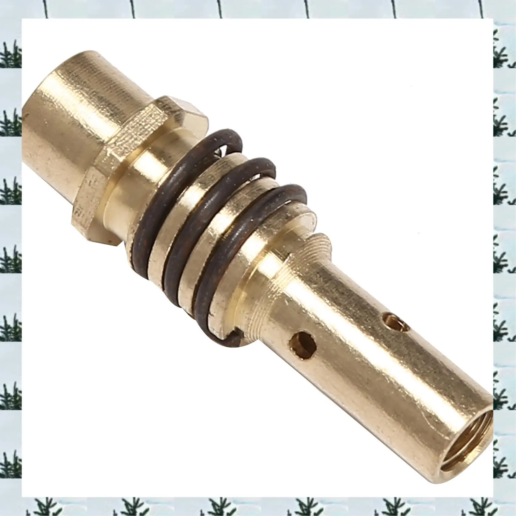 

ABLG 18Pcs Welding Torch Kit Contact Tip 0.8Mm M6 & Tips Holder Difuser & Shield Cup For Mb15 15Ak Mig Welding Torch