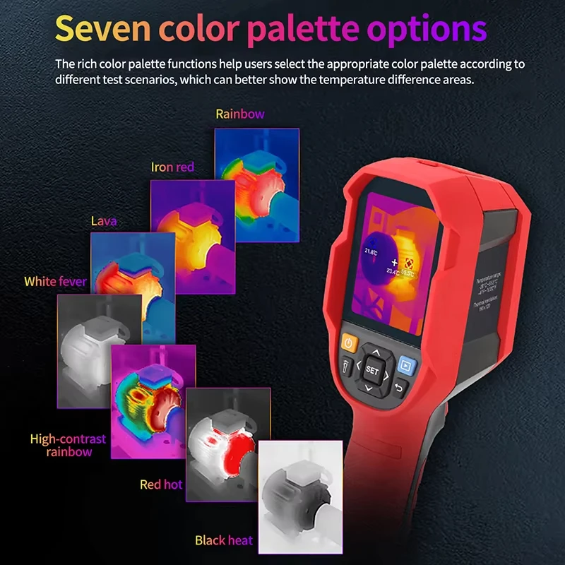 UNI-T UTI165B+ 무선 열화상 카메라 UTI2 - Nf 521 Thermal Imaging Camera 리뷰 및 가격