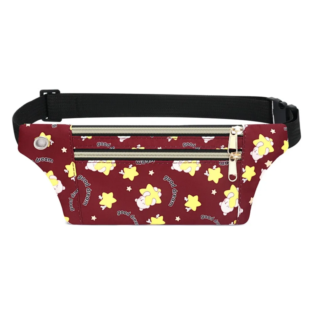 Ultra-Thin Running Chest Bag Close-Fitting Wear-resistant Sports Fanny Pack Lightweight Headphone Cable Hole Mobile Phone Pouch