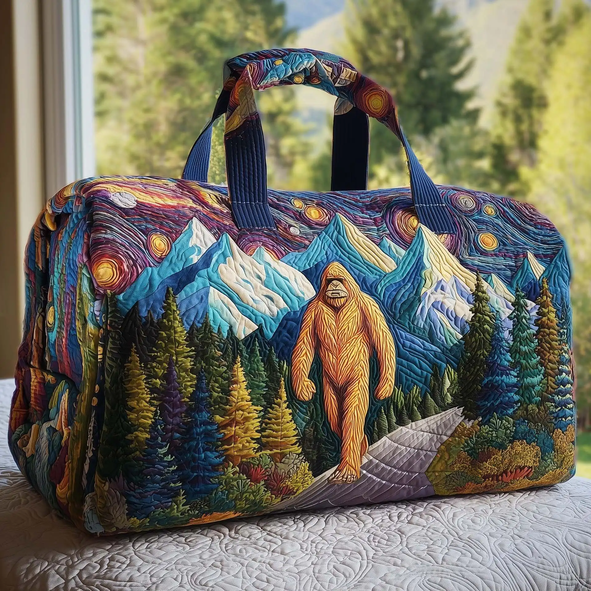 

Сумки с 3D-печатью и стеганым узором: модные подарки для походов и кемпинга, сумки-тоут, индивидуальные сумки для тренировок и путешествий, пляжные сумки