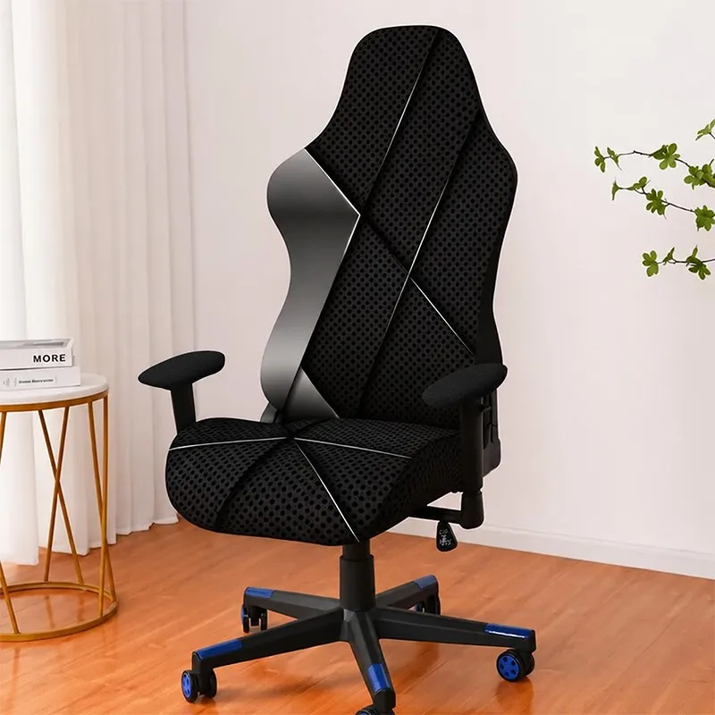 High Elasticity Office Gaming Chair Cover Soft Armchair Slipcovers Computer Seat Chair Cover Home Office Decoration Washable