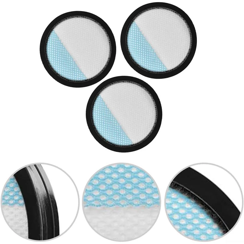 3er Pack wasch barer Filter ersatz für Ryobi 18v 1 Akku-Staubsauger pcl720 pblsv716 a32sv720n