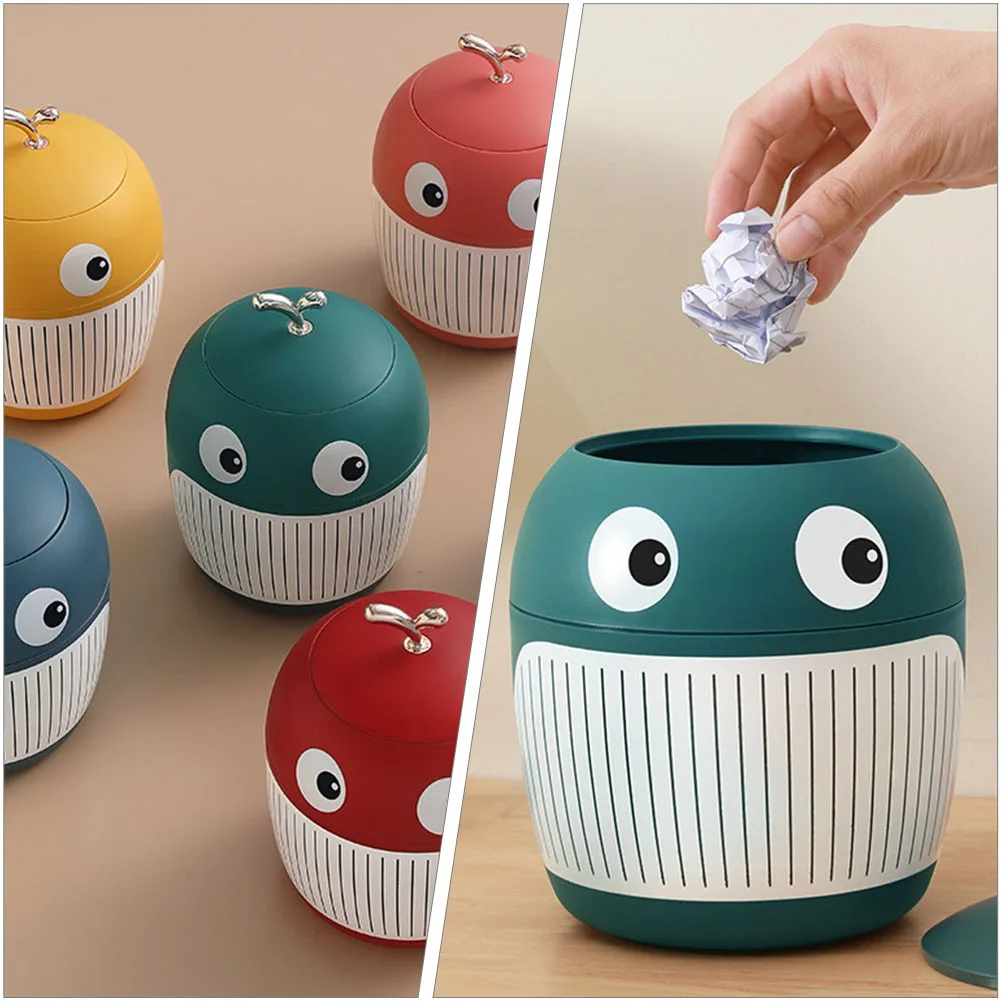 سلة مهملات سطح المكتب الصغيرة، تصميم أنيق صغير الحجم لطاولة المكياج، سطح الطاولة، الحمام، غرفة النوم، المكتب، سهل الفارغ، المدمج