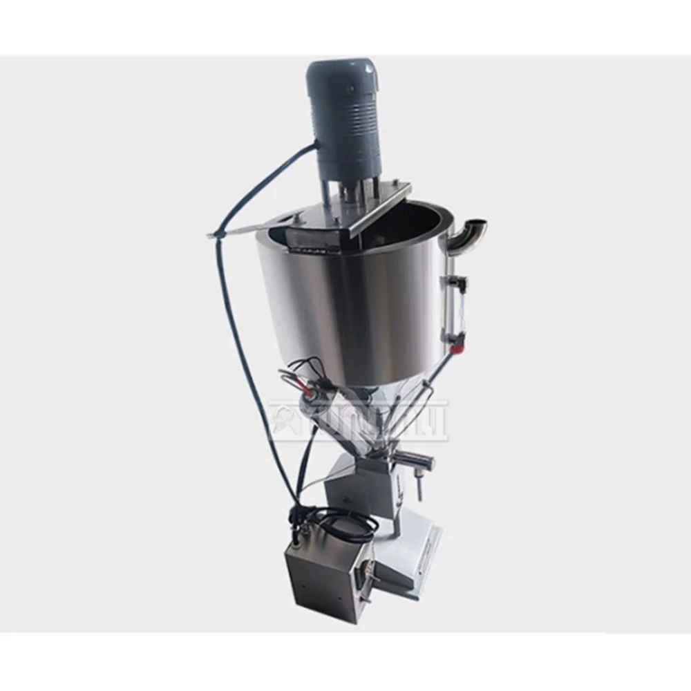 Heating mixing Filling Machine Manual Quantitative Filling Machine Liquid Dispenser Vaseline Honey Lipstick Filling Machine
