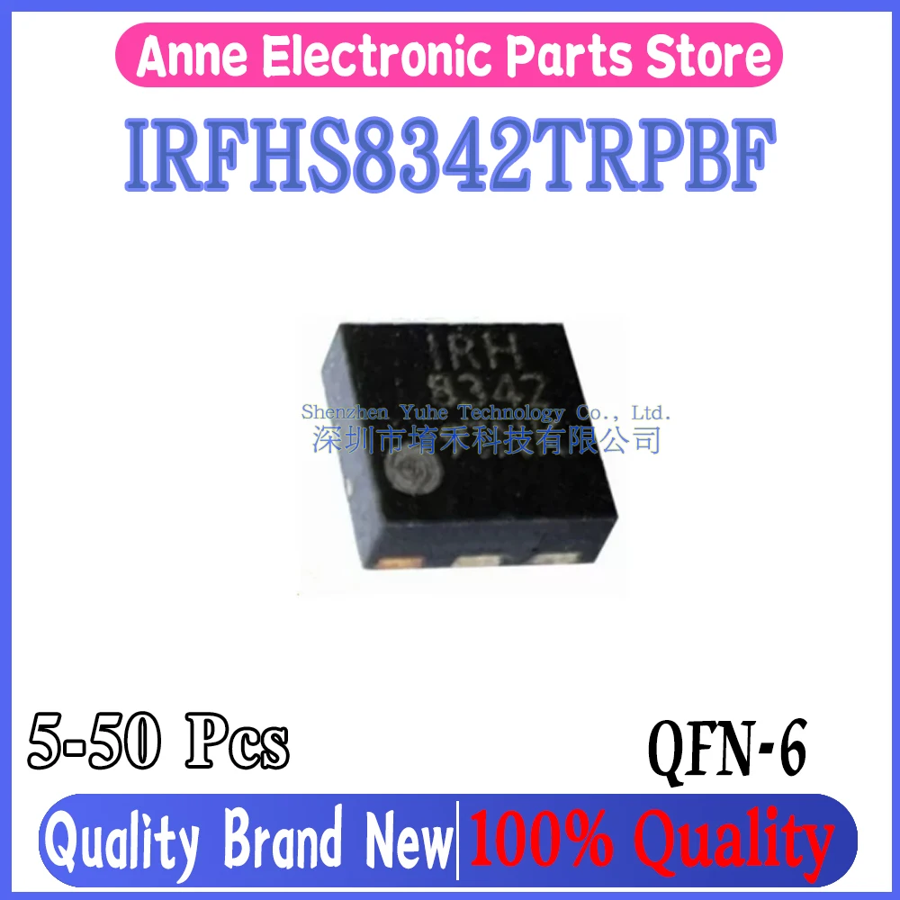 (5-50piece)100% New IRFHS8342TRPBF IRFHS8342 IRS8342 IRH8342 IRS 8342 QFN-6