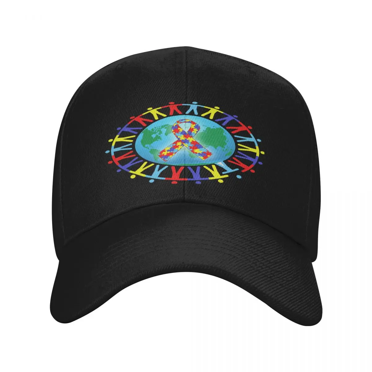 Sombrero con logotipo de Autismo para hombre y mujer, gorra de béisbol con logotipo, 263