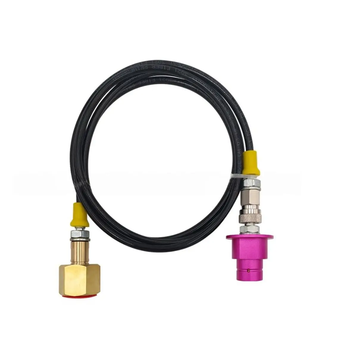 2026 New W21.8-14 External CO2 Source Tank Hose Adapter Adaptor for Soda Water Machine Replace Quick Connect