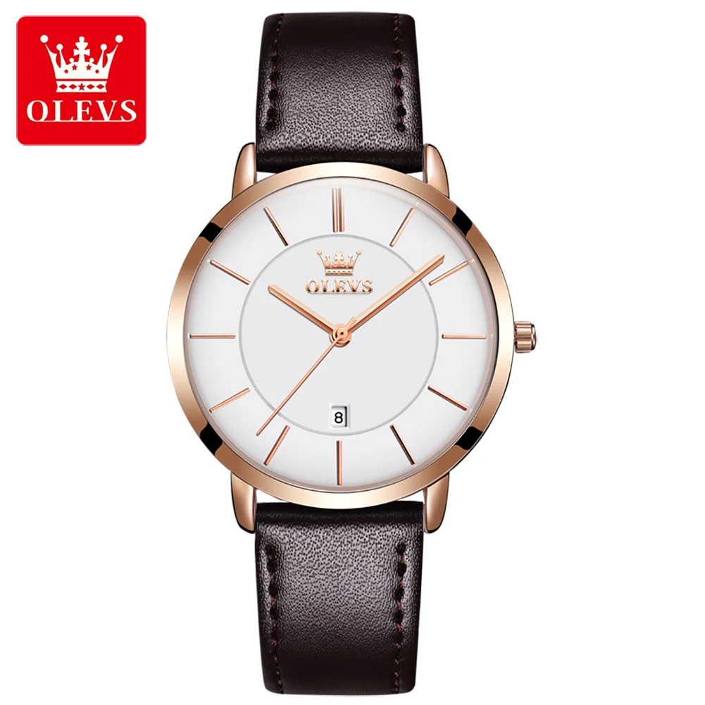 Orologio di marca OLEVS orologio al quarzo sottile di vendita caldo orologio da donna impermeabile 5869