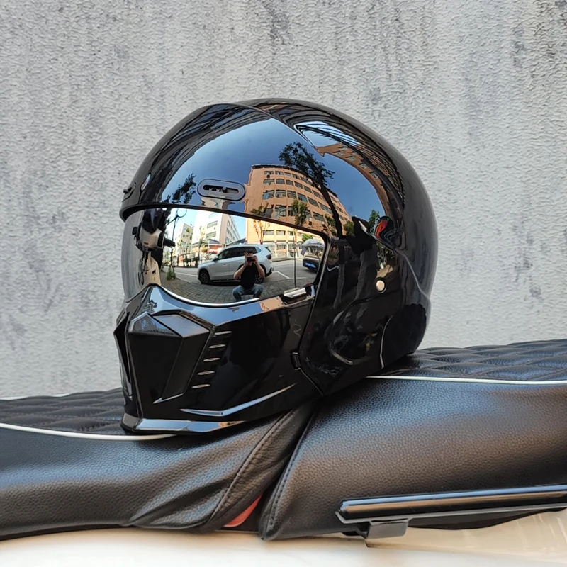 custom cruiser motorcycle helmets Daytona Money Open Face Helmet, 2XL Daytona%20Helmets%203%2F4%20Shell%20Open%20Face%20Motorcycle%20Helmet%20 Cartman Cruiser ABS Half Face