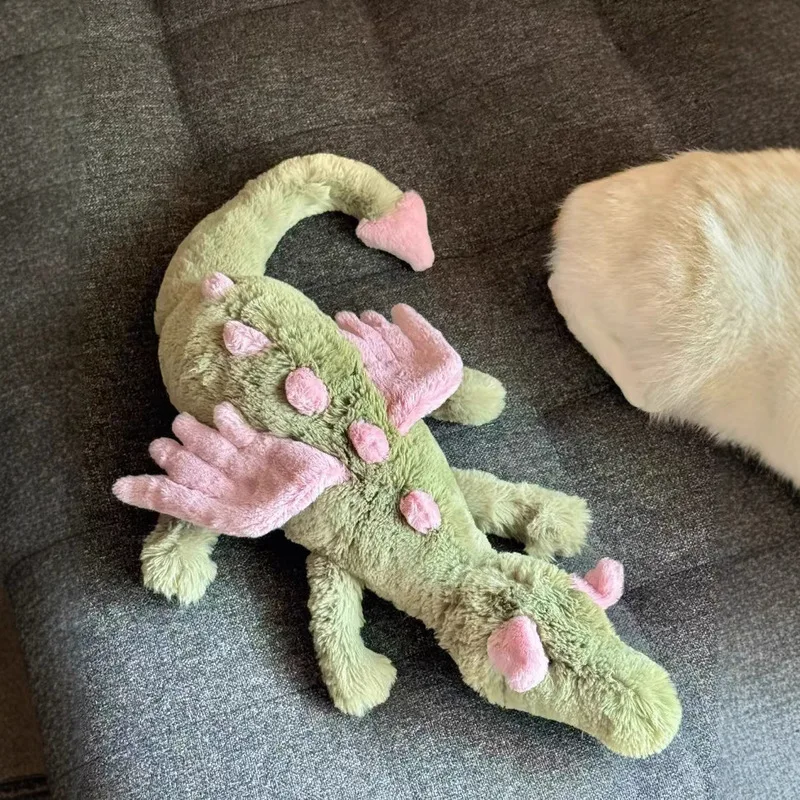 

Newjelly 66cm Matcha Cherry Dragon Baby Doll Bedroom Pillow Cat And Dog Play With Plush Toys Pet Holiday Gift