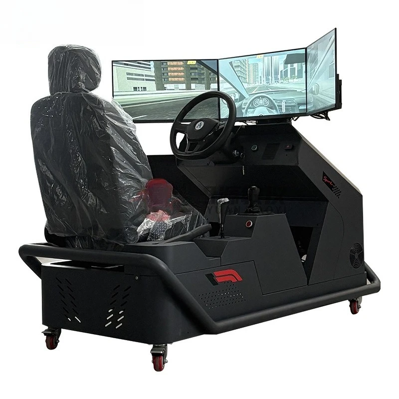 Dynamic car driving emulator driving training simulation training learning instrument equipment