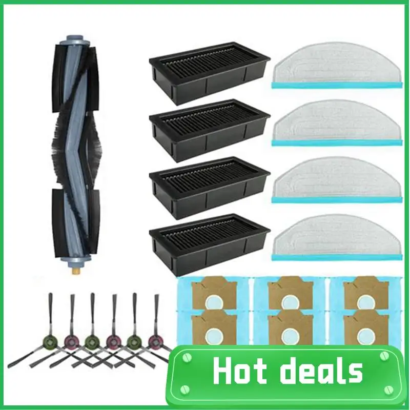 

A18Z-For Yeedi Cube Yeedi CC Robot Vacuum Replacement Parts Accessories Main Side Brush Hepa Filter Mop Dust Bag