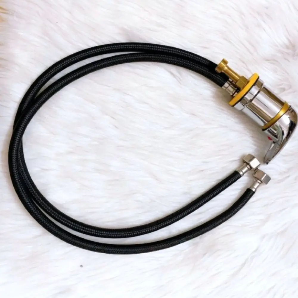 Hair Salon Sink Mixing Valve For Sip Shampoo Bed Hot Cold Water Tap Professional Barber Hair Washing Basin Replacement Unit