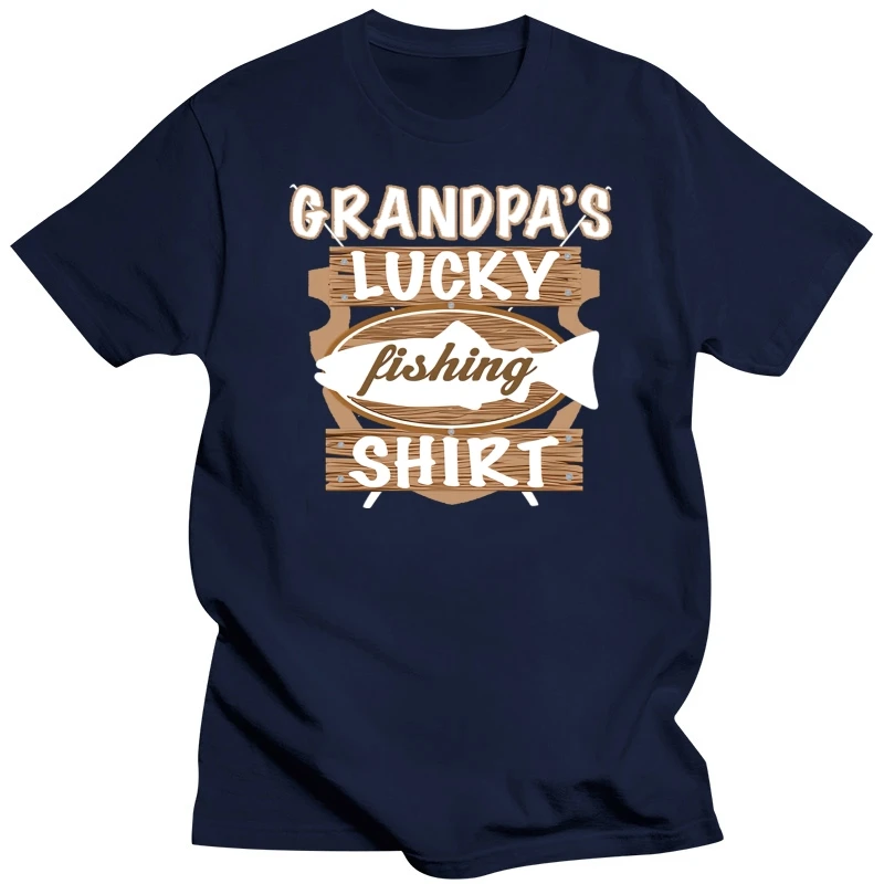 Grandpas Lucky Fishing T-Shirt